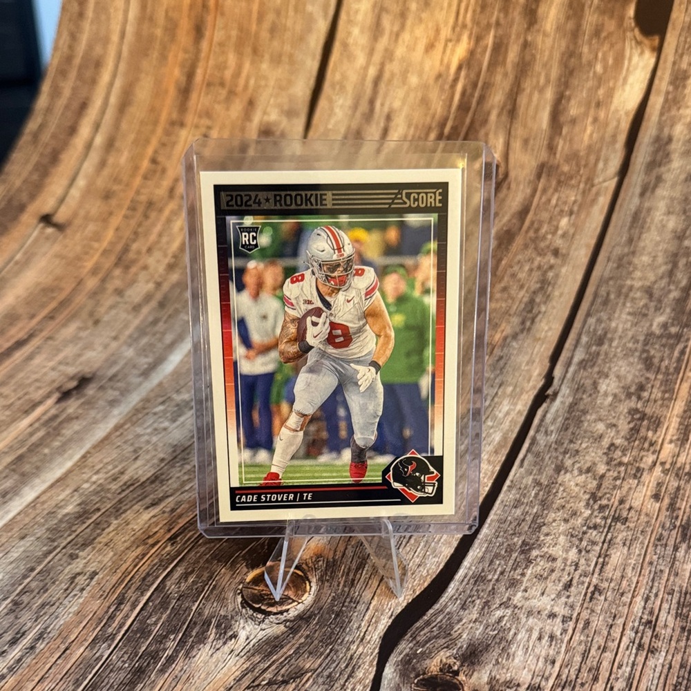 2024 Score Rookie Cade Stover no. 353 Football Trading Card Item #PHK2415